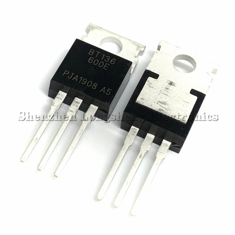 10PCS/LOT NEW BT136 BT136-600E New two-way thyristor TO-220 good quality ► Photo 1/1