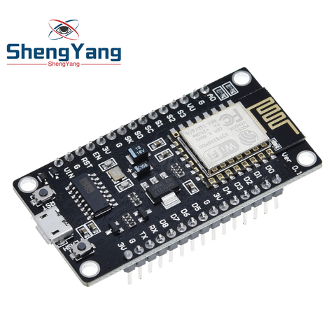 Wireless module NodeMcu v3 CH340 Lua WIFI Internet of Things development board ESP8266 with pcb Antenna and usb port for Arduino ► Photo 1/5