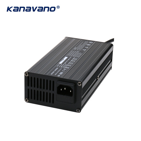 Kanavano 12V10A 240W 14.6v lifepo4 battery charger smart battery charger  Aluminum case  for LiFePo4 lithium battery Lead acid ► Photo 1/6