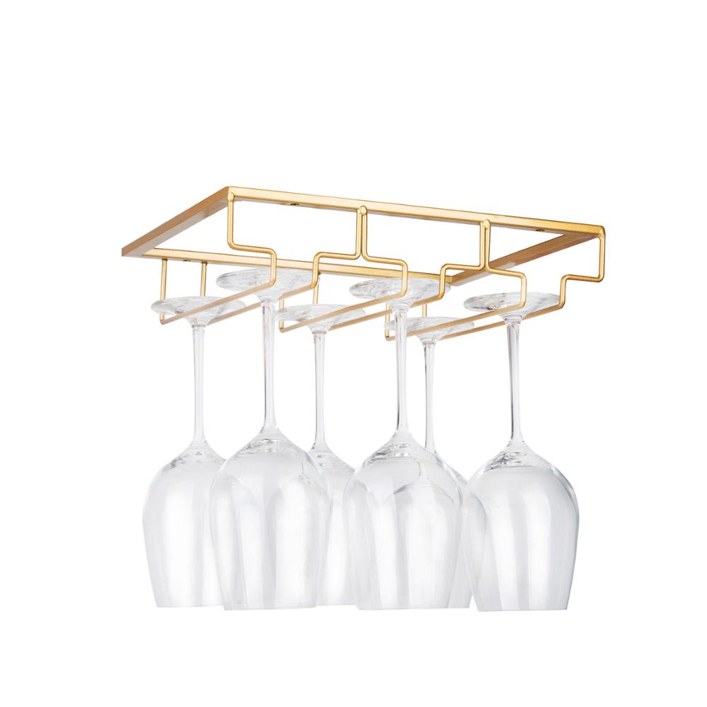 Wine Glass Rack,under Cabinet Stemware Wine Glass Holder,Glasses Storage