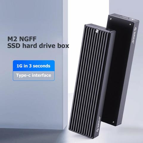 ORICO  M.2 NVME Enclosure USB C Gen2 10Gbps PCIe SSD Case M2 SATA NGFF USB Case 10Gbps SSD Box For 2230/2242/2260/2280 SSD ► Photo 1/6