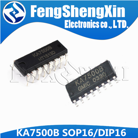 10pcs/lot New KA7500B DIP-16 KA7500 SMPS Controller IC ► Photo 1/4