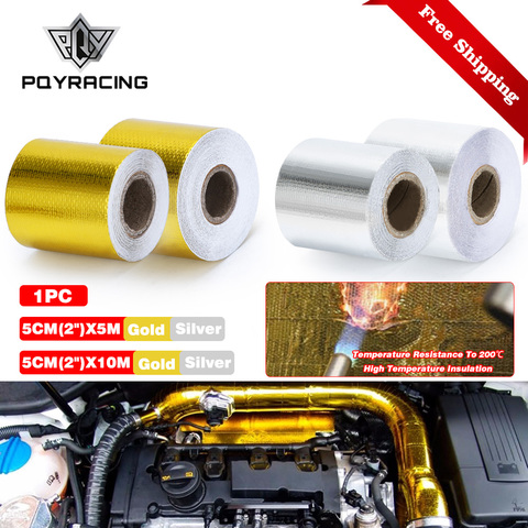 Fire-retardant Fiberglass Belt Automobile Motorcycle Refit Thermal Insulation Band Exhaust Heat Wrap Roll Heat Shield Tap ► Photo 1/6