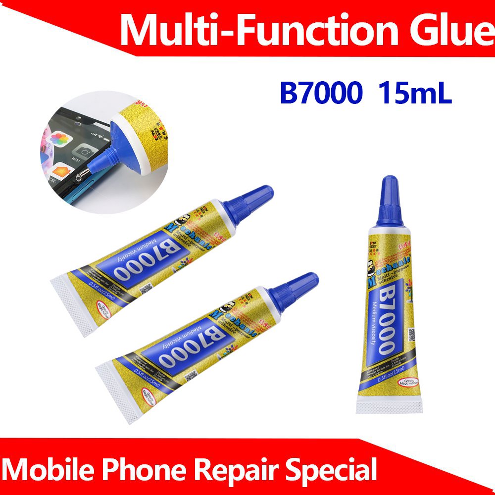 B7000 Glue B-7000 Glue Adhesive B8000 15ml LCD Display Frame Glue for  Mobile Phone Screen Bonding Glass Frame Repair Glue - AliExpress