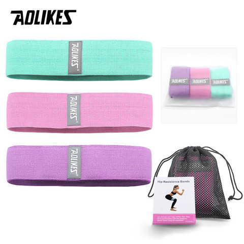 AOLIKES 3PCS/Lot Fitness Rubber Bads Resistance Bands Expander Rubber Bands For Fitness Elastic Band For Fitness Band Training ► Photo 1/6