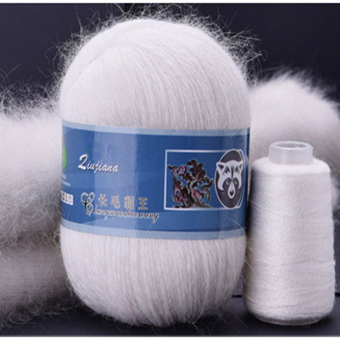 50+20G Fall and Winter Plush Mink Thread Genuine Hand Knit Soft & Warm Diy Yarn 