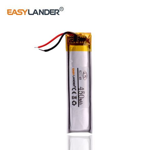 601148 3.7V 450MAH   Lithium Polymer battery  rat9  R.A.T 9 battery replacement ► Photo 1/6