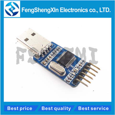 PL2303 USB To RS232 TTL Converter Adapter Module with Dust-proof Cover PL2303HX for arduino ► Photo 1/6