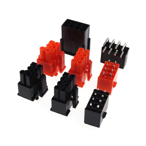 5 pcs 4.2 mm GPU 8 Pin Male Female Housing Plug Receptacle Header PCI Express PCI-E PCIe Video Card Graphic Card Power Connector ► Photo 1/6