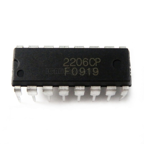 1pcs/lot XR2206CP XR-2206 XR2206 DIP-16 Monolithic Function Generator IC In Stock ► Photo 1/1