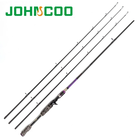 Spinning Fishing Rod 2.1m 2.4m 3 tips ML M MH 7' Carbon Fast Action Fishing Spinning Rod Lure Fishing Rods Johncoo thunderbolt ► Photo 1/6