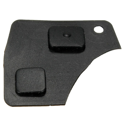 2 Keys Rubber Button Key Remote Control For Toyota Yaris Rav4 Corolla Mr2 Celica ► Photo 1/5