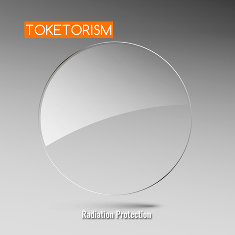 Toketorism Radiation protection Prescription Lenses Resin Aspheric Glasses Lenses for Myopia Hyperopia Presbyopia Diopter Lens ► Photo 1/6