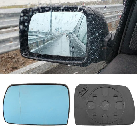 Heated side mirror glass for BMW X5 E53 1999-2006 Door Wing Rear View Rearview Mirror Glass Side Mirror 51168408797 / 8408797 ► Photo 1/6