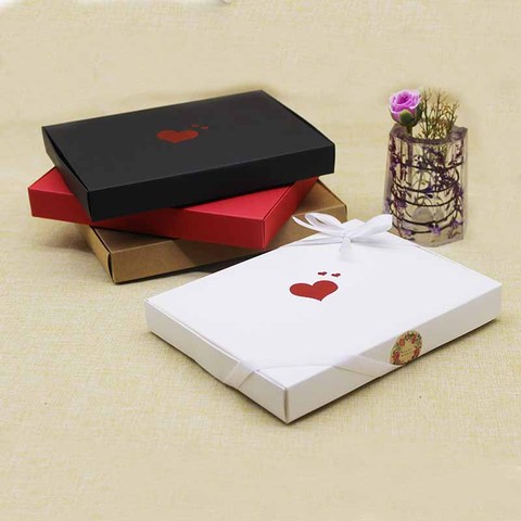 Bigger Mother Day Gift Box 10/20pcs 20*2.5*15cm Wedding Favour Box Macaron Packaging Caixa Kraft Paper Boxes Jewelry Cake Gift ► Photo 1/6