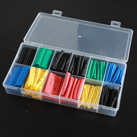 280PCS Car Wire Connector Shrinking Assorted Heat Shrink Tube Polyolefin Auto Motorcycle Wire Cable Insulated Sleeving Tubing ► Photo 1/6