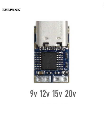 Type-C PD decoy module PD2.0 PD3.0 to DC DC trigger extension cable QC4 charger 9V 12V 15V 20V Fast Quick Charger Circuit Board ► Photo 1/2