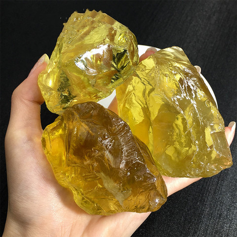 Natural Big Size Raw Topaz Citrine Rough Stones Minerals and Stones Rough Gemstone Specimen Brazil-1PC ► Photo 1/6