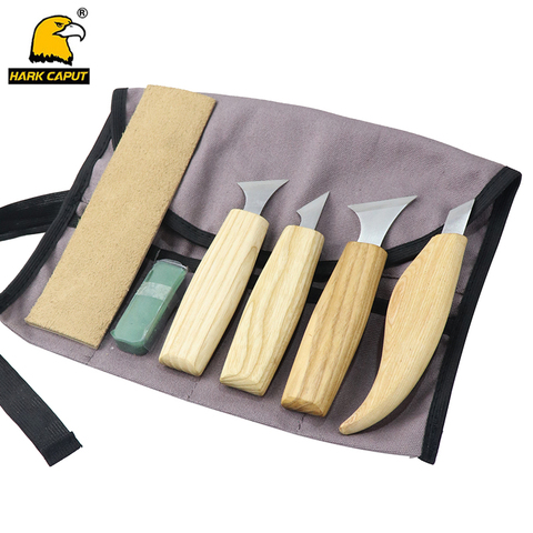 7pcs Wood Carving Knife Set Wood Chisel Sharp-edged Engraving Wood Cutter For DIY Household Woodworking Crafts Carving Tools ► Photo 1/6