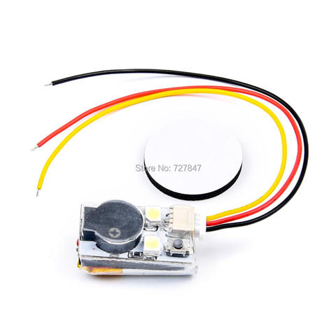 100dB JHE20B 2 LED Finder Super Loud Buzzer Tracker Over Built-in Battery for Flight Controller RC Drone Models Spare Part Accs ► Photo 1/6