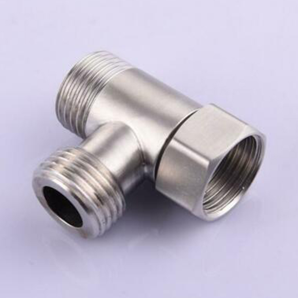 Toilet Diverter Valve Copper T Adapter For Bath Bidet Sprayer Shower Fitting ► Photo 1/4