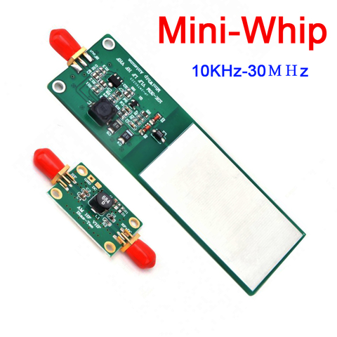 MiniWhip Active Antenna 10kHz - 30MHz  mini whip shortwave Antenna + AM HF VHF BIAS TEE FOR shortwave RTL-SDR receiver SMA ► Photo 1/1