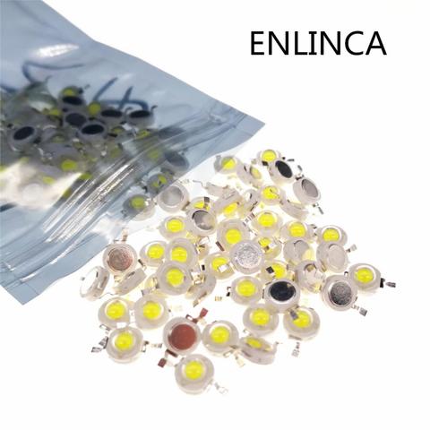 20PCS 1W High Power LED Diodes Warm White Red Green Blue Orange Yellow Light Emitting Diode 1Watt Chip LED Diodo Lampada Beads ► Photo 1/5