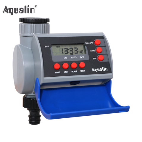 Graden Watering Timer Digital Home Garden Water Timer Solenoid Valve Irrigation Controller System with LCD Display #21002A ► Photo 1/6