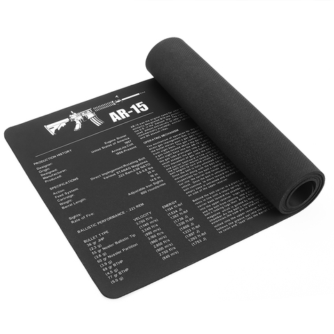 Gun Cleaning Mat for AR15 AK47 Glock colt1911 SIG SAUER P320 Beretta 92 Rifle Pistol Gun smith Repair Build Tool Kits Bench Pads ► Photo 1/6