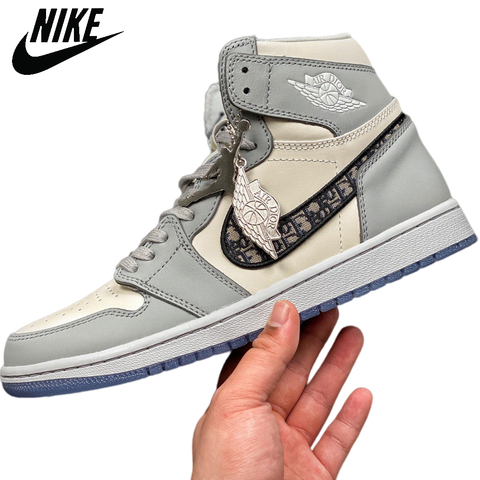 Original Nike Dior x Air Jordan 1 High OG aj1 Basketball Shoes Men's Air  Dior Jordan Women Sports Sneakers Size 36-46 CN8607 002 - Price history u0026  Review | AliExpress Seller - Spor ayakkabi Store | Alitools.io