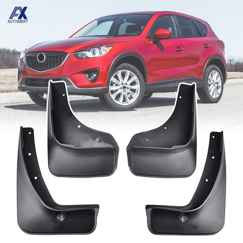 For Mazda CX-5 CX5 2012 2013 2014 2015 2016 Set Mudflaps Splash Guards Mud Flap Flaps Guard Mudguards Fender Car Accessories ► Photo 1/6