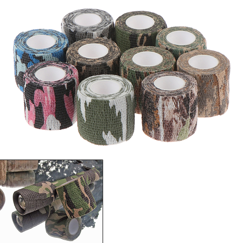 New 5CMx4.5M Desert Camouflage Outdoor Hunting Camping Stealth Tape Waterproof 