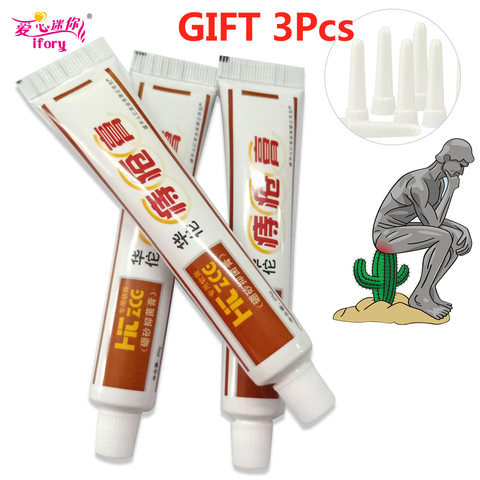 Ifory 3Pcs/lot Chinese Patch Health Care 100％ Traditional Plant Herbal Powerful Hua Tuo Hemorrhoids Ointment Relieve Anal Pain ► Photo 1/6