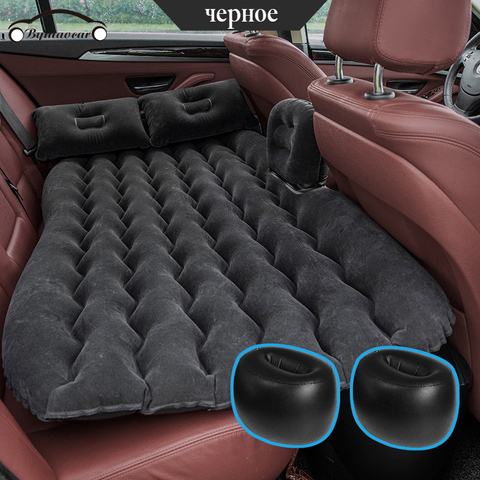 Bymaocar car inflatable bed, air bed, in-car, outdoor, multi-function travel bed, universal car bed, free shipping ► Photo 1/5