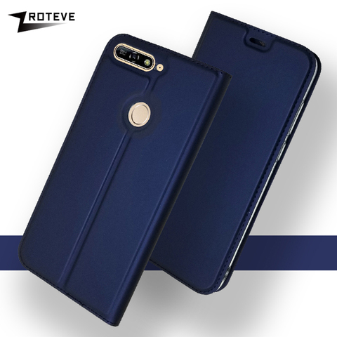 Honor 7A Pro Case ZROTEVE Wallet Coque For Huawei Honor 7A RU DUA-L22 Flip PU Leather Cover For Huawei Honor 7C 7A 7X Phone Case ► Photo 1/6