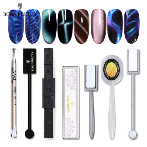 27 Styles Strong Magnetics Stick Nail Tools for Magnetics Gel Nail Polish Need UV Lamp Magnets Pen 3D Effect Magnetics Board ► Photo 1/6