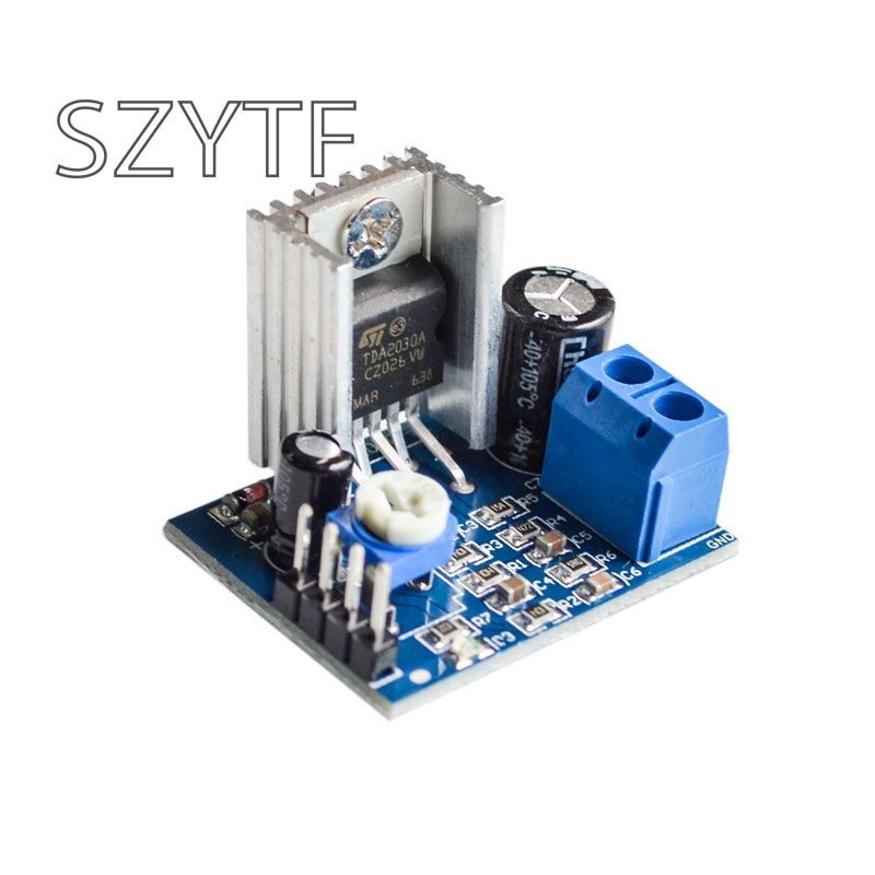 5Pcs Power Supply TDA2030 Audio Amplifier Board Module TDA2030A 6-12V Single 