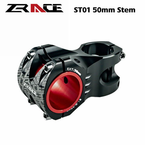 ZRACE MTB 50mm Stem, 0 Degree Ultralight 156g, CNC, 35mm / 31.8mm Handlebar,  For AM / Enduro / DJ, Installation caliber 28.6mm ► Photo 1/6