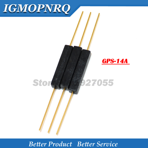 5PCS Reed Switch GPS-14A 2.7 * 14 Plastic Type Normally Open Magnetic Control Switch Sensor Anti-Vibration/ Damage Contact new ► Photo 1/1