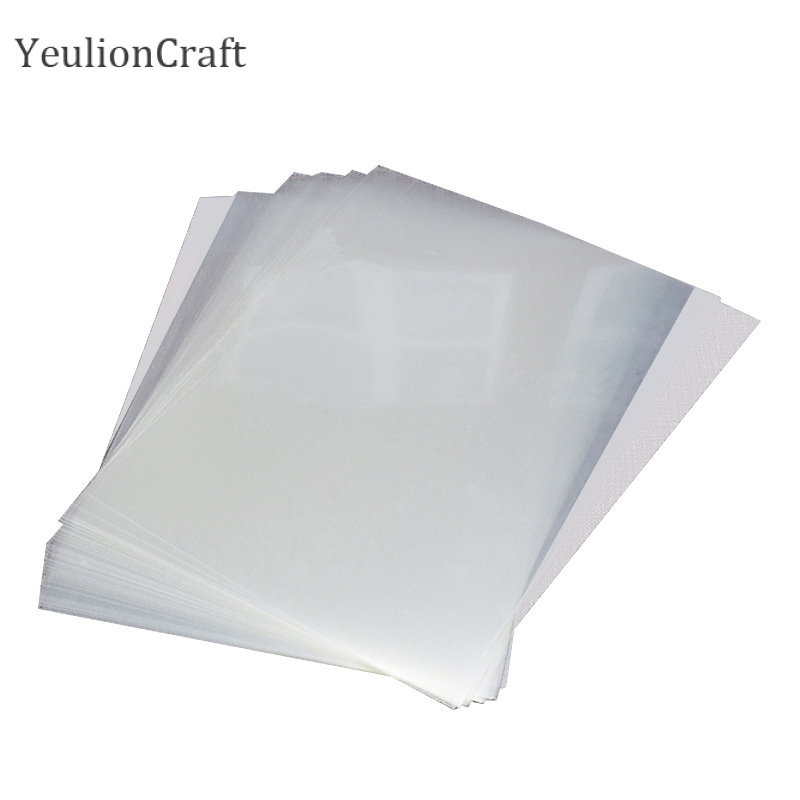 20Pcs Clear Inkjet Sheet Ink- Printing Film Photographic Film Transparency  Paper for Inkjet Printers Transparent Sheet A4 - AliExpress