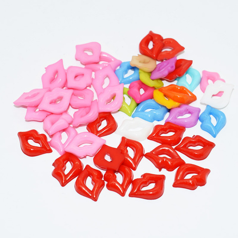 100pcs14x20mm 13X18MM Plastic Mouth Doll Mouth Lips Accessories Diy doll Doll Making Toy Accessories Scrapbooking Crafts Toys ► Photo 1/3