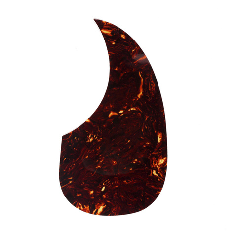 Musiclily Oversize Teardrop Acoustic Guitar Self-adhesive Pickguard for Martin D28 Style Guitar, Tortoise Shell ► Photo 1/1