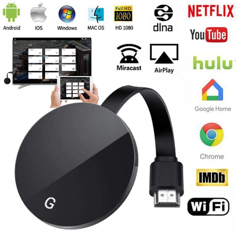 Google Chromecast with Google FHD TV (1080p HD) -Streaming Stick