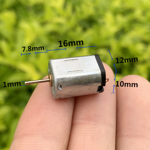 Micro 12*16mm N20 Motor N20-1580/1682/1765/1860 DC 3.7V-7.4V 6V 47500RPM High Speed Mini Electric DIY RC Drone Toy Car Boat ► Photo 1/6