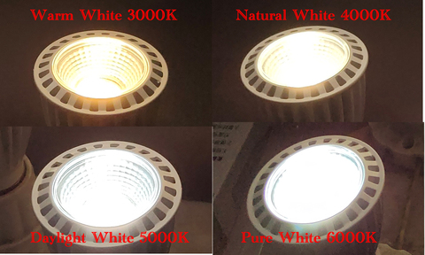 High CRI RA95 E27 7W COB LED Bulb Lamp LED Spotlight Downlight Lamp AC85V-265V Warm Neutral Daylight Pure White for Room Kitchen ► Photo 1/6