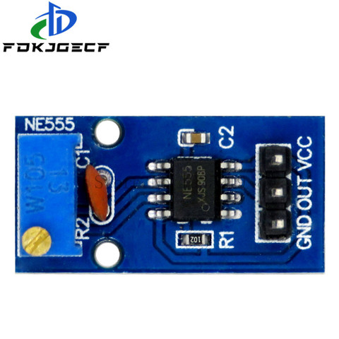 NE555 Adjustable Resistance Frequency Pulse Generator Module Single Channel Output Module 5V-12V for Arduino Smart Car ► Photo 1/3