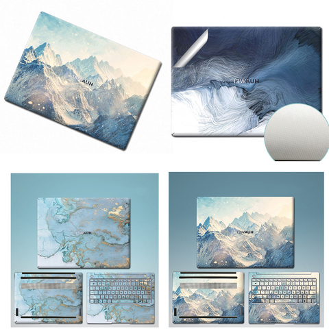 Matte Colorful Marble Laptop sticker skin 13/14/15/16 inch for Huawei Matebook D 14 15 Matebook13 Magicbook Pro 16.1 X pro 13.9 ► Photo 1/6