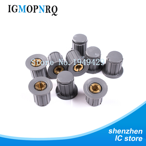 5PCS Gray knob button cap is suitable for high quality WXD3-13-2W WXD3-12 WH5-1A WX14-12 turn around special potentiometer knob ► Photo 1/2