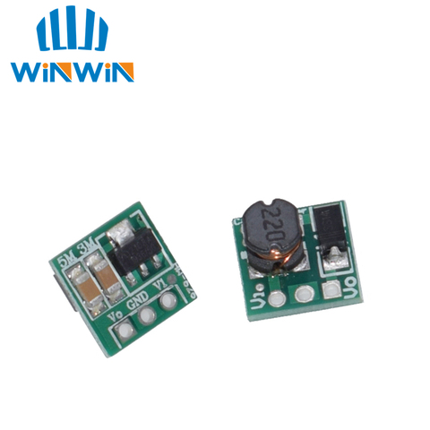 HW-626 0.9-5V To 5V DC-DC Step-Up Power Module Voltage Boost Converter Board 1.5V 1.8V 2.5V 3V 3.3V 3.7V 4.2V To 5V ► Photo 1/5
