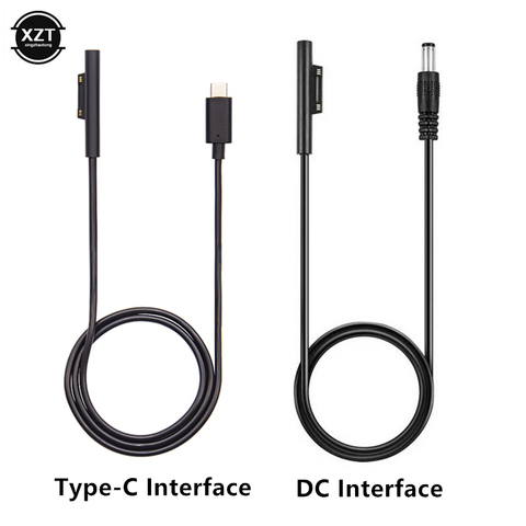 For Microsoft Surface Pro 4 6 5 3 go Charger Power Supply Type C DC PD Fast Charging Cable 15V 3A For Surface Pro 3/4/5/6/GO ► Photo 1/6